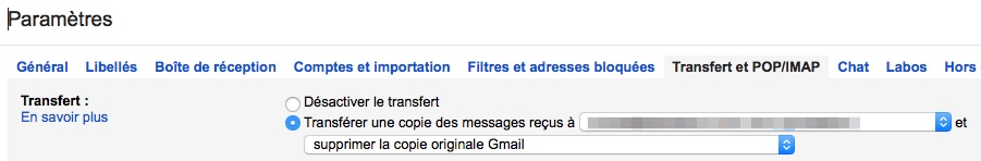 forward-smtp-gmail